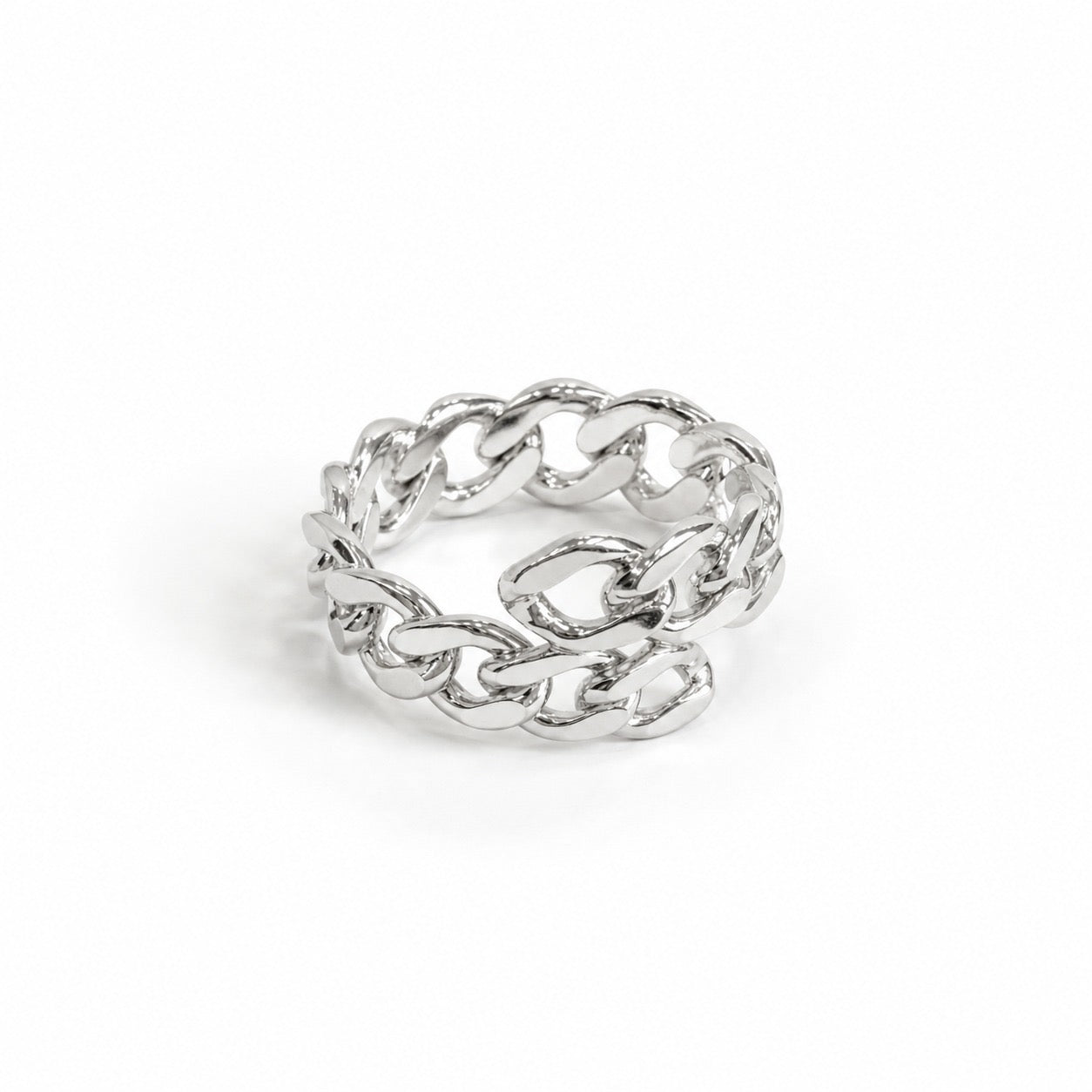 Chain link napkin ring