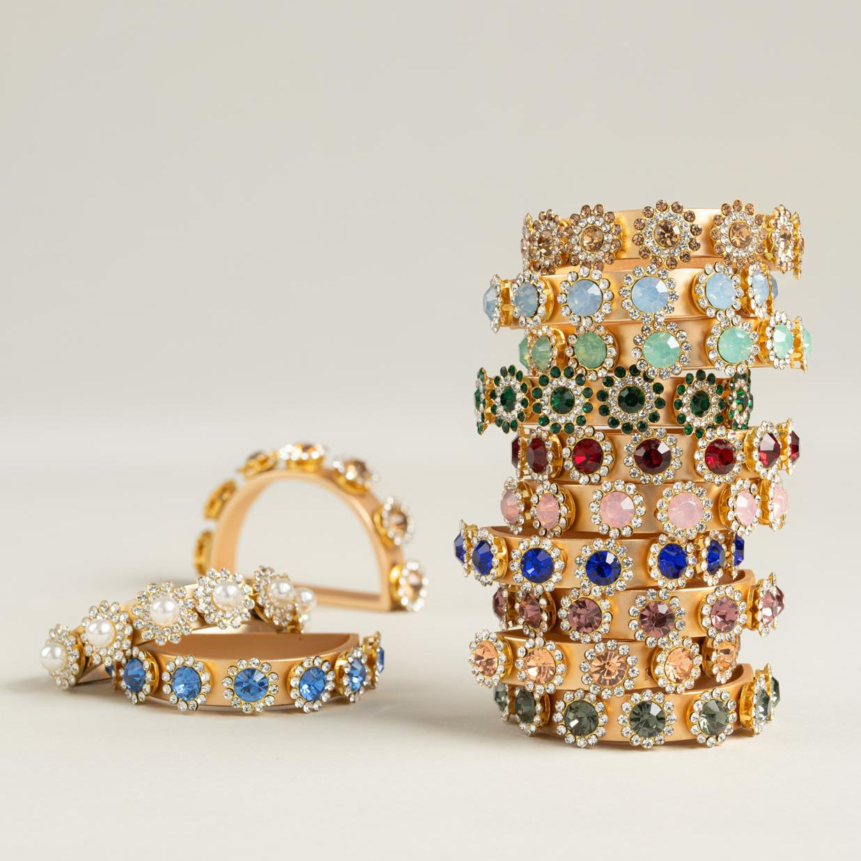 Jeweled Napkin rings (pack of 4)