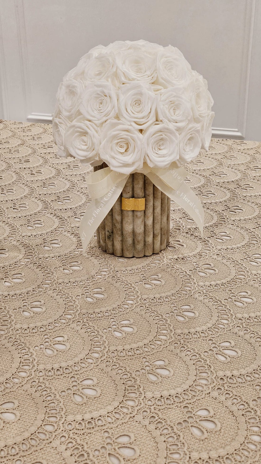 Beige Lace