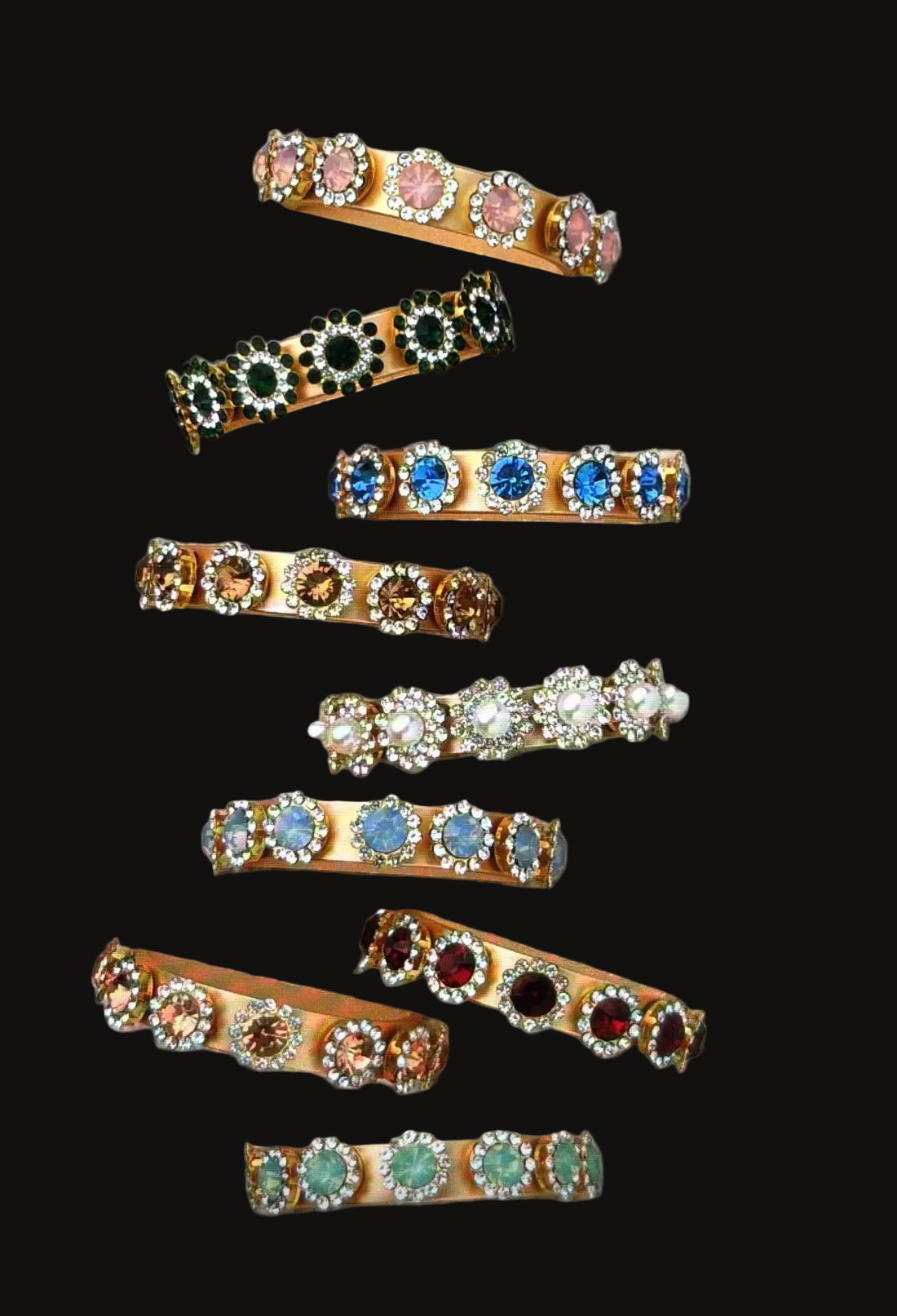 Jeweled Napkin rings (pack of 4)