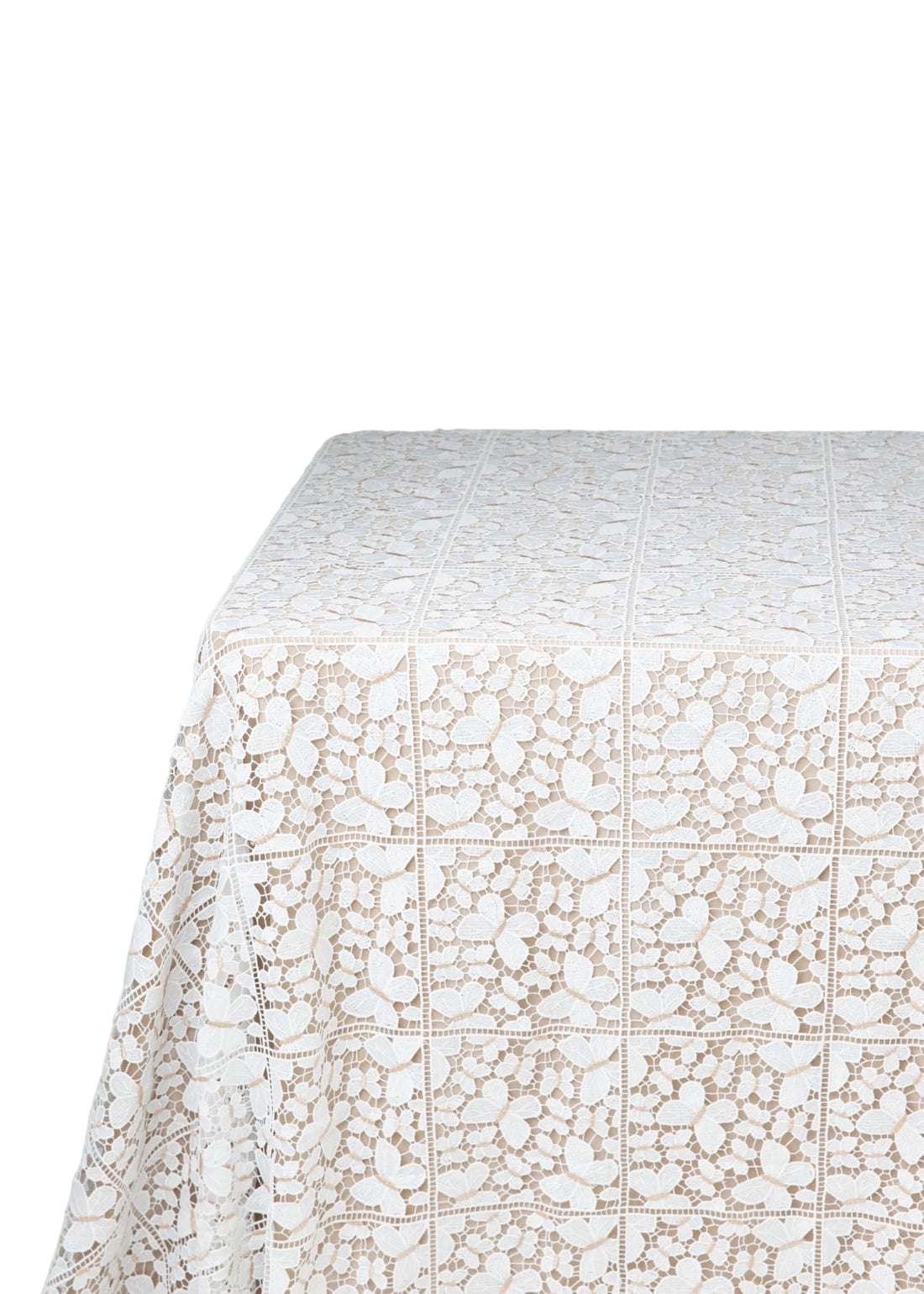 Flutter lace overlay