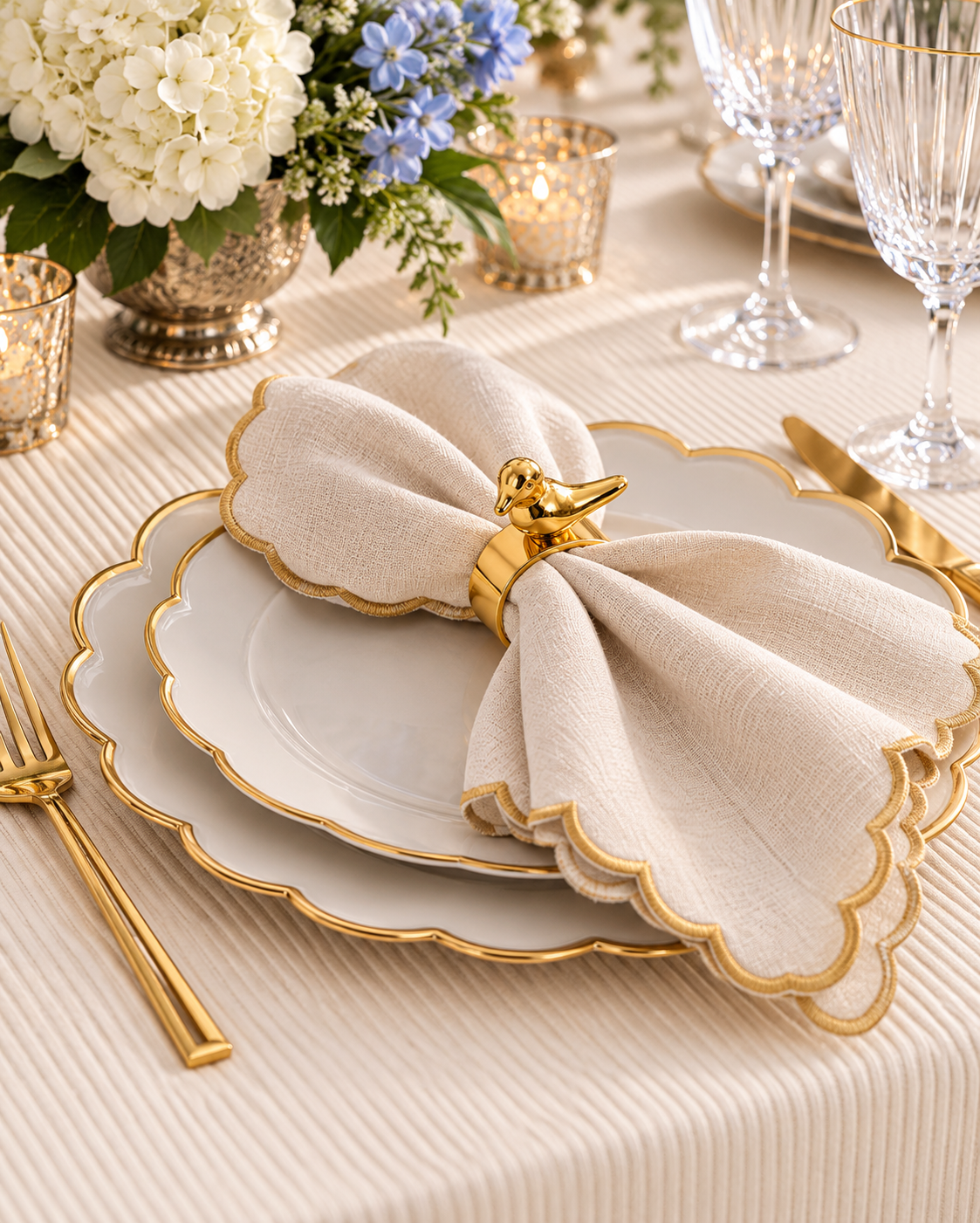 Bird napkins ring