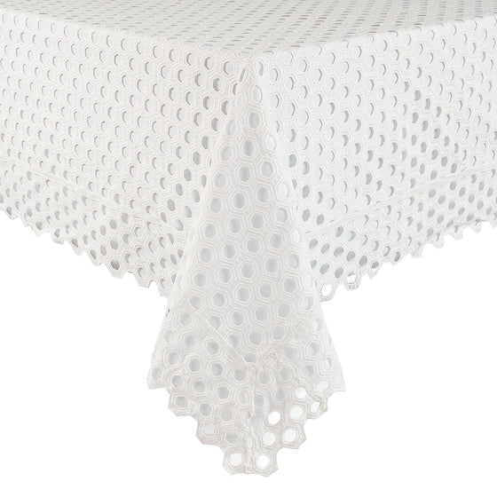 Eyelet Hexagon lace – Adorn Your Table